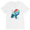 rainbow V-Neck Tee