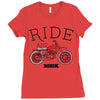 ride and shine Ladies Fitted T-Shirt