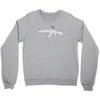 banksy style ak47 art   funny Crewneck Sweatshirt