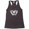 dieser opa rockt  fun Racerback Tank
