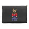 the snuggle is real Accessory Pouches
