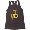jake paul gold Racerback Tank