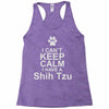 pets shih tzu Racerback Tank