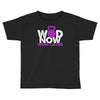 wod now wine later Toddler T-shirt