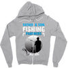 Father And Son Fishing Partners For Life Zipper Hoodie