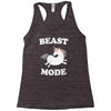 beast mode Racerback Tank