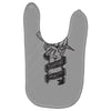 never stop fighting spirit Baby Bibs