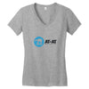 reach out and crush someone Women's V-Neck T-Shirt