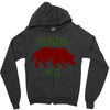 hantin hog Zipper Hoodie