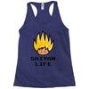 saiyan life Racerback Tank
