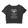 i only have sex, ideal gift, birthday present funny Crop Top