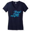 normal people wassy me Women's V-Neck T-Shirt