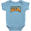 Wtf Doom Black Stroke Baby Bodysuit
