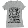 Vintage 1970 Ladies Fitted T-Shirt