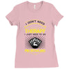 I Dont Need Therapy Need Pin Bowling Ladies Fitted T-Shirt