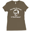 you got no fans Ladies Fitted T-Shirt