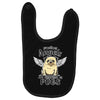 angel pug [converted] Baby Bibs
