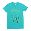 city made bulb Ladies Fitted T-Shirt