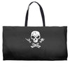 rock skull Weekender Totes