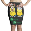 cooking banana herren Pencil Skirts
