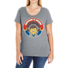 everything is awesome   mens funny lego Ladies Curvy T-Shirt