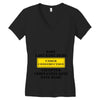 Under Construction Personalize Baby Women's V-Neck T-Shirt