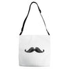 mustache Adjustable Strap Totes