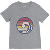 sea wawe V-Neck Tee