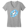 unicorn magic Women's V-Neck T-Shirt