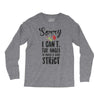sorry i can't the angel of music is very strict Long Sleeve Shirts