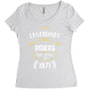 legendary riders are born in 1971 Women's Triblend Scoop T-shirt