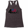 july 4 independence day Racerback Tank