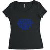 i love being a senior citizen Women's Triblend Scoop T-shirt