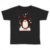 santa reindeer penguin christmas Toddler T-shirt