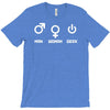 man woman geek T-Shirt