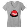 pray Women's V-Neck T-Shirt