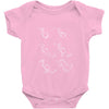 dino print girls Baby Onesie