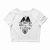 The Mountains, Are Callıng,  I Must Go Crop Top