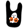 pumpkin with boo Baby Bibs
