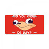 Ugandan Knuckles License Plate