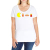 fries foodie Ladies Curvy T-Shirt