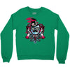 mr topstache vs jthree Crewneck Sweatshirt