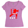 hadouken ryu Women's Triblend Scoop T-shirt