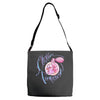 chicken permission1 Adjustable Strap Totes
