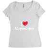 I Love Acupuncture Women's Triblend Scoop T-shirt
