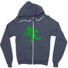 cactuar final fantasy Zipper Hoodie