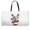 modern hero Weekender Totes