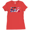 american dad Ladies Fitted T-Shirt