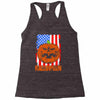 halloween american flag halloween american flag Racerback Tank