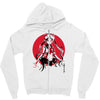 pretty guardian sumi e Zipper Hoodie